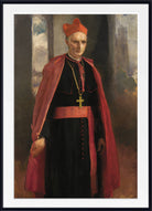 Cecelia Beaux Print, Portrait of Cardinal Mercier (1919)