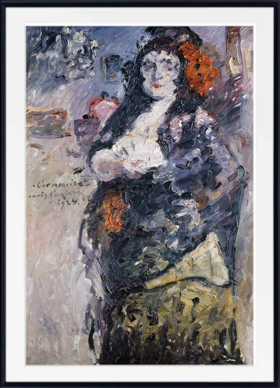Lovis Corinth Print, ‘Carmencita’, Portrait of Charlotte Berend-Corinth (1924)