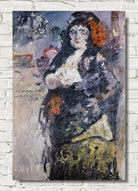 Lovis Corinth Print, ‘Carmencita’, Portrait of Charlotte Berend-Corinth (1924)