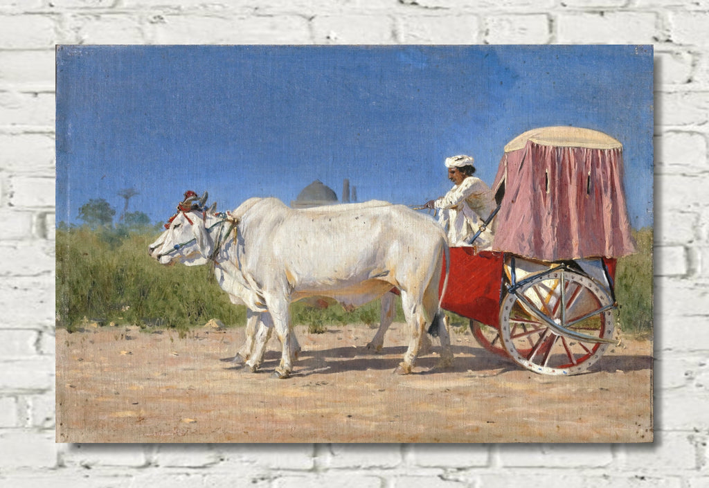 Carriage to Delhi (1875) by Vasily Vereshchagin