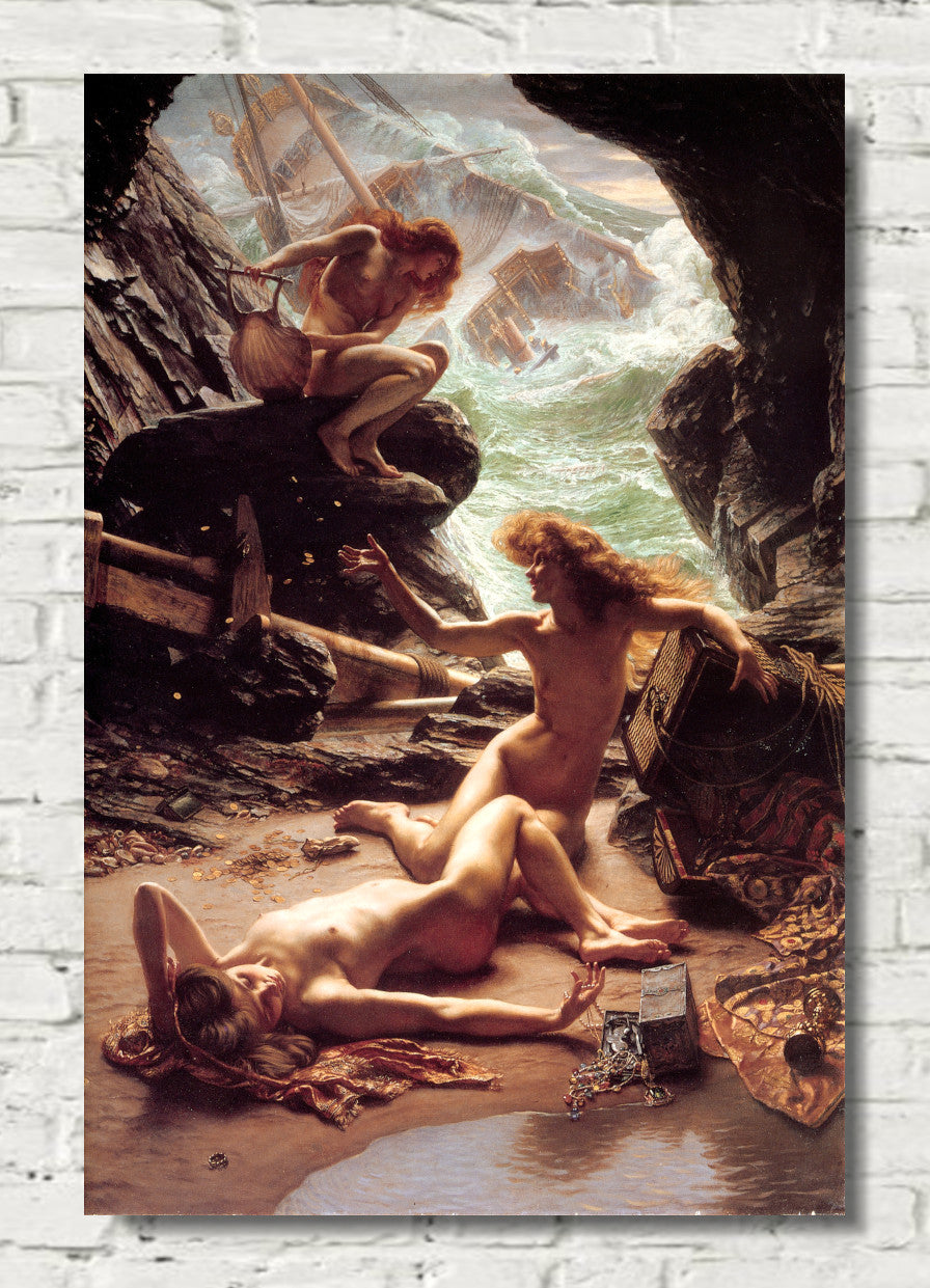 Cave of The Storm Nymphs (1903) by Edward Poynter