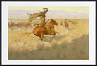 Frederic Remington Fine Art Print : Change of Ownership (The Stampede, Horse Thieves)
