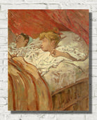 Children caught in their sleep by Telemaco Signorini