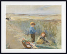Children on the Sand Dunes, Grandcamp, Eva Gonzales