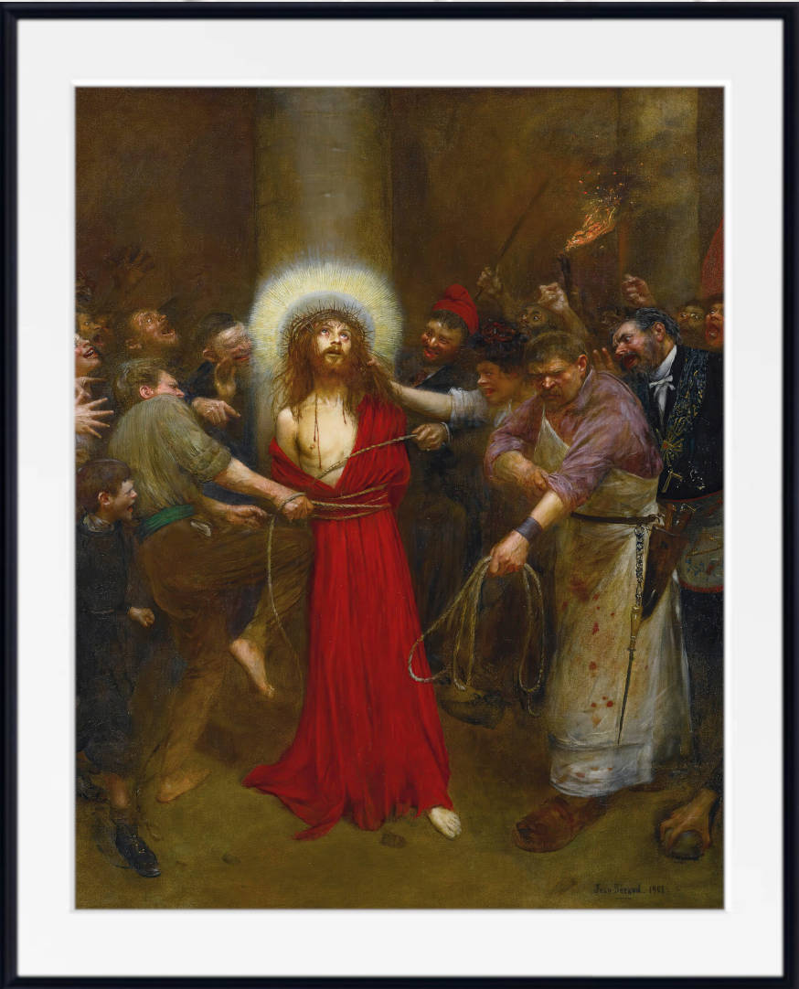 Jean Béraud, Christ at the Column (1901)