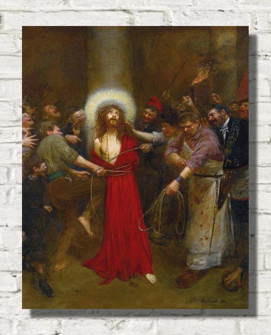 Jean Béraud, Christ at the Column (1901)
