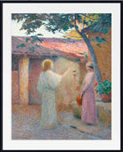 Henri Martin Print, Christ and the Woman of Samaria