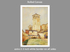 Cass Gilbert Print, Church of St. Francis, Assisi (1898)