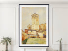 Cass Gilbert Print, Church of St. Francis, Assisi (1898)