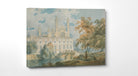 "Clare Hall and King’s College Chapel, Cambridge, from the Banks of the River Cam" (1793) by William Turner