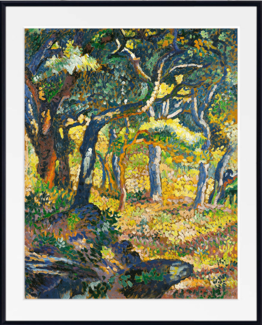 Clearing in Provence by Henri-Edmond Cross