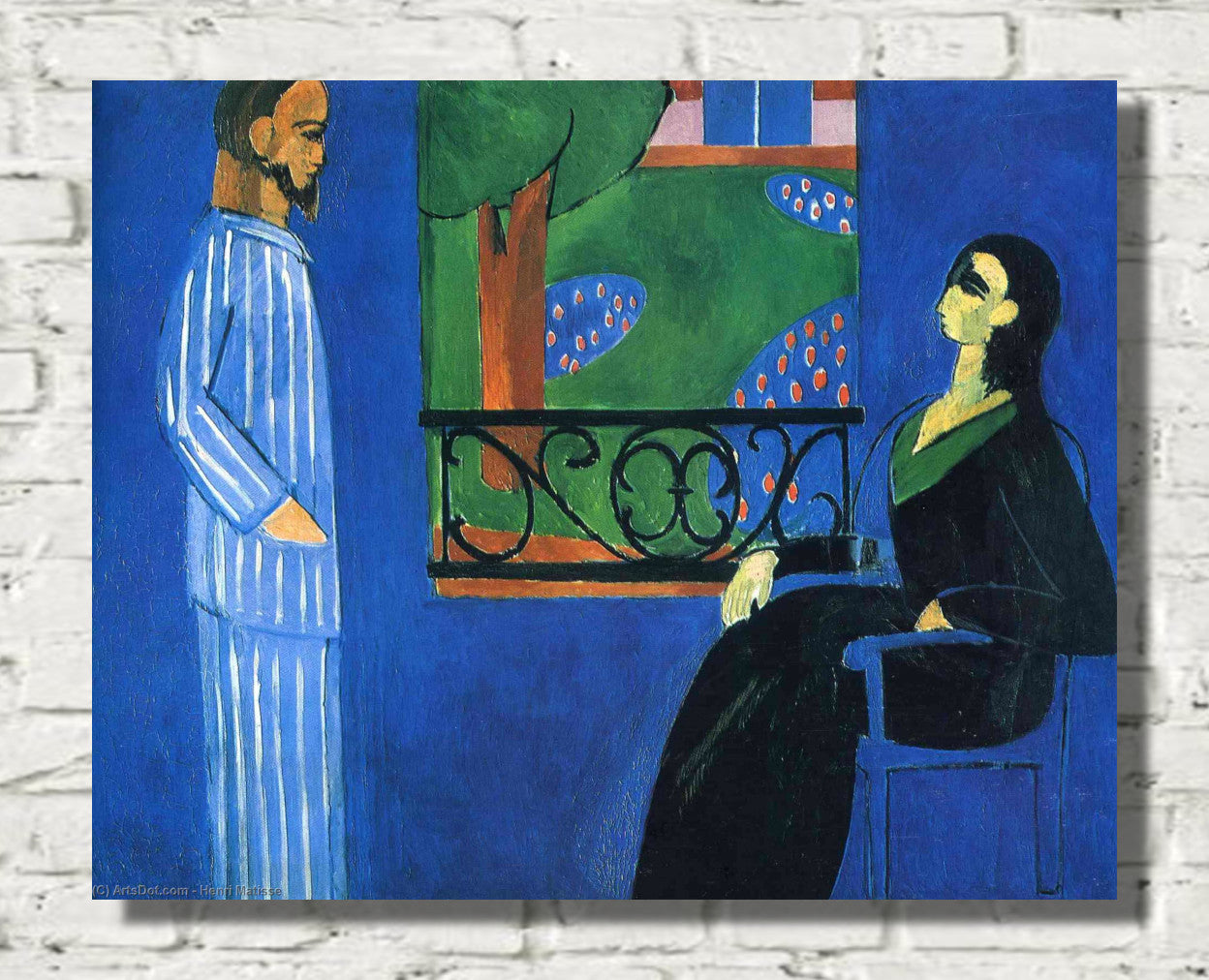Conversation by Henri Matisse