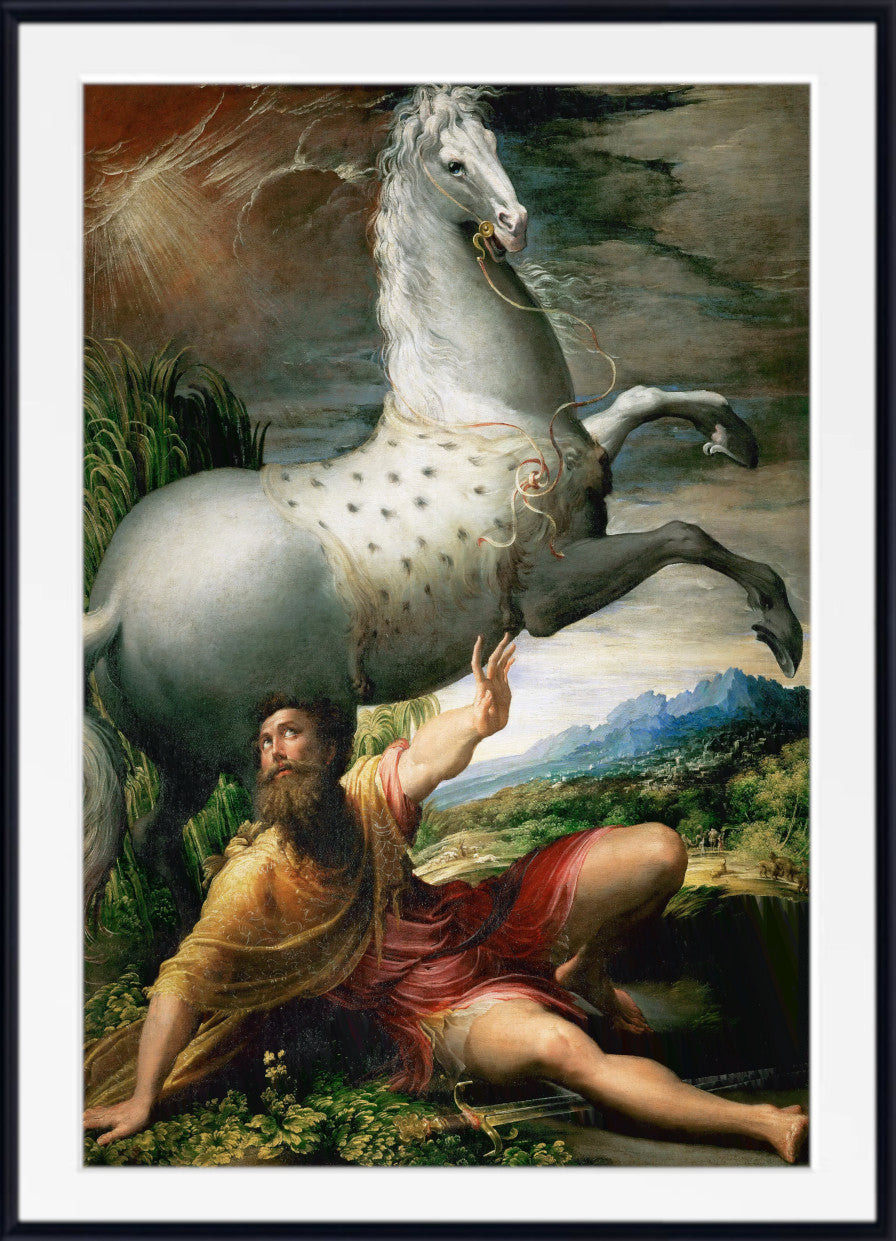 Conversion of St Paul by Parmigianino