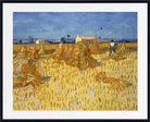 Corn Harvest in Provence, Vincent Van Gogh Fine Art Print