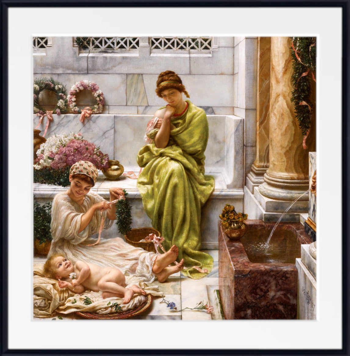 Corner of the marketplace by Edward Poynter