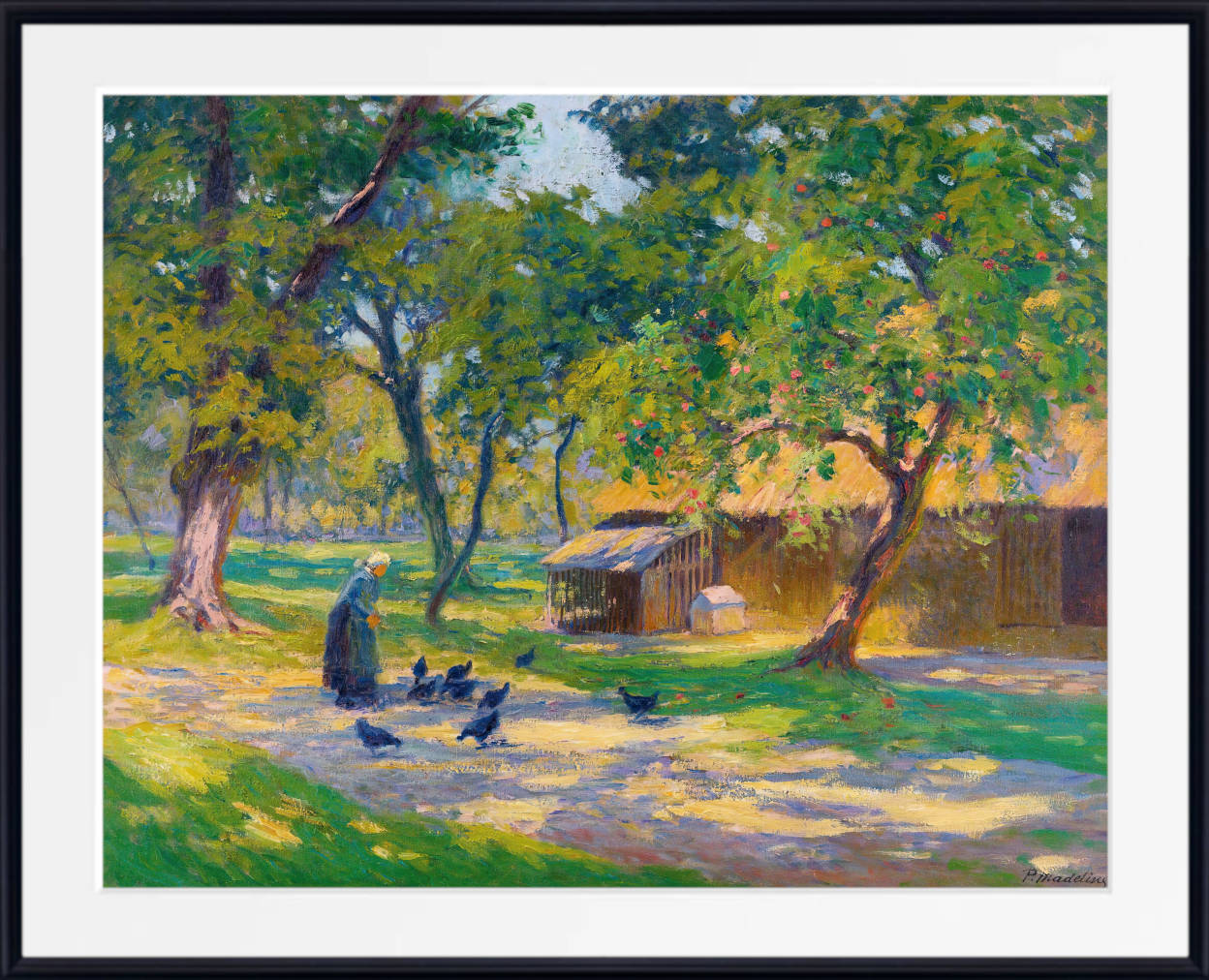 Farmyard, Paul Madeline Print