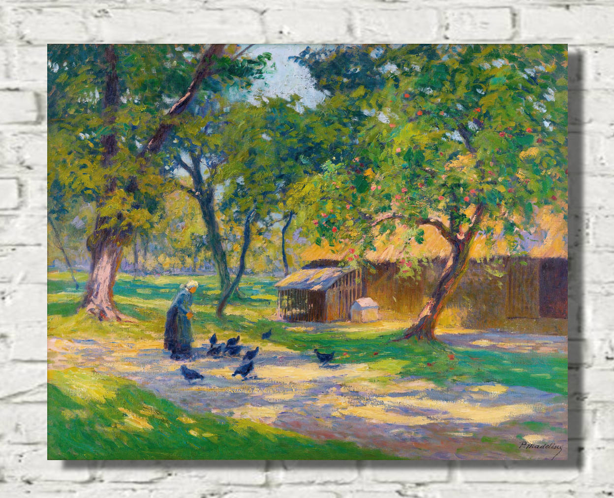 Farmyard, Paul Madeline Print
