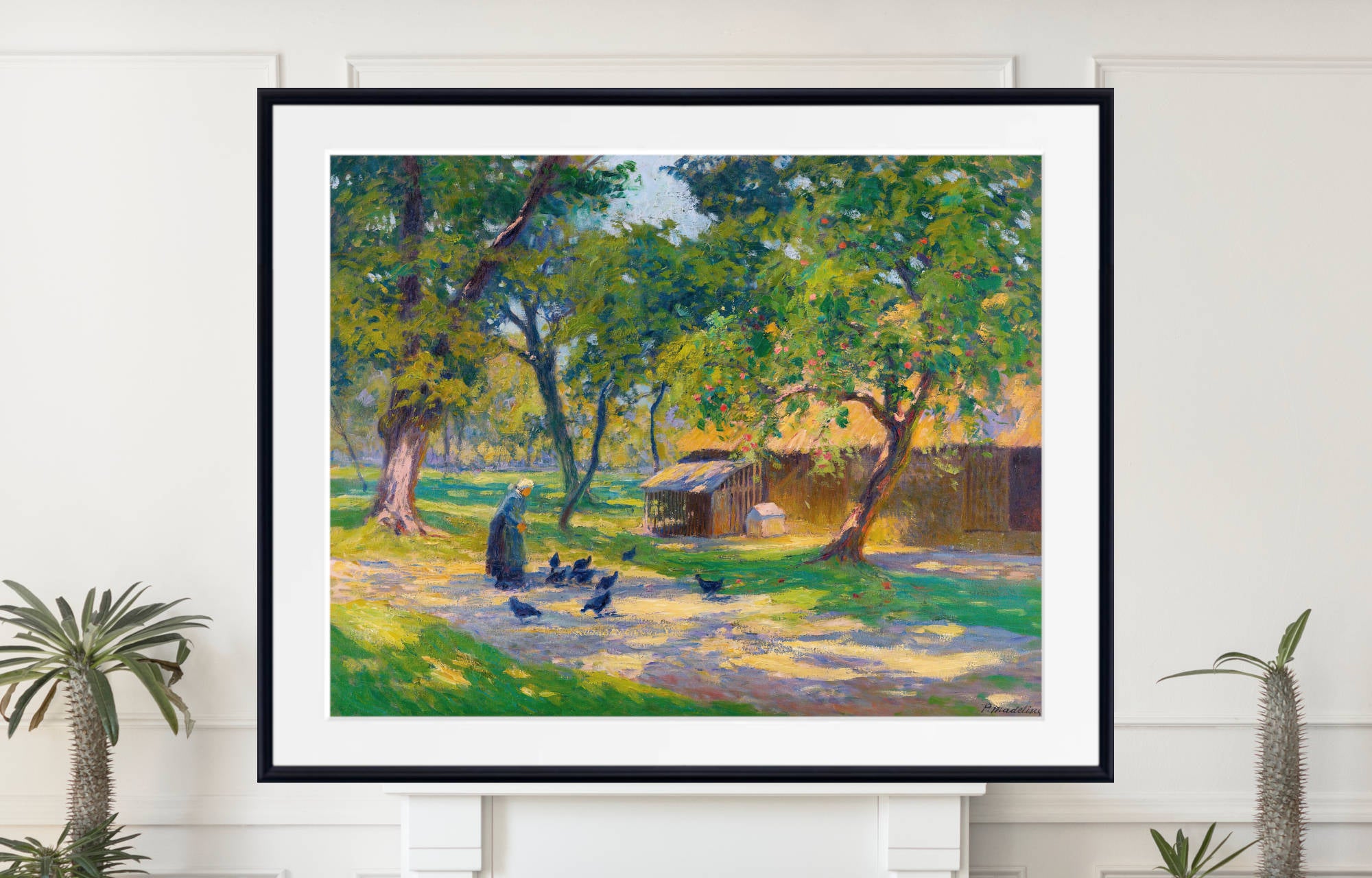 Farmyard, Paul Madeline Print