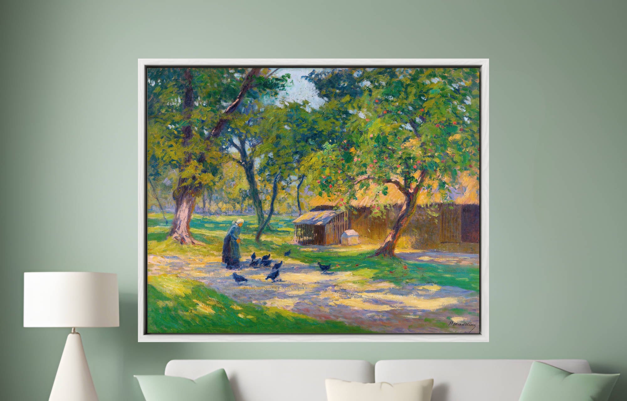 Farmyard, Paul Madeline Print