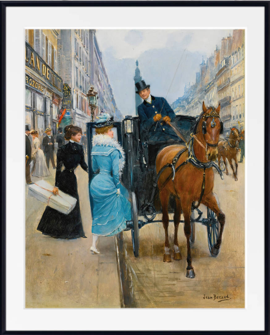 Jean Béraud, Rue de la Paix races