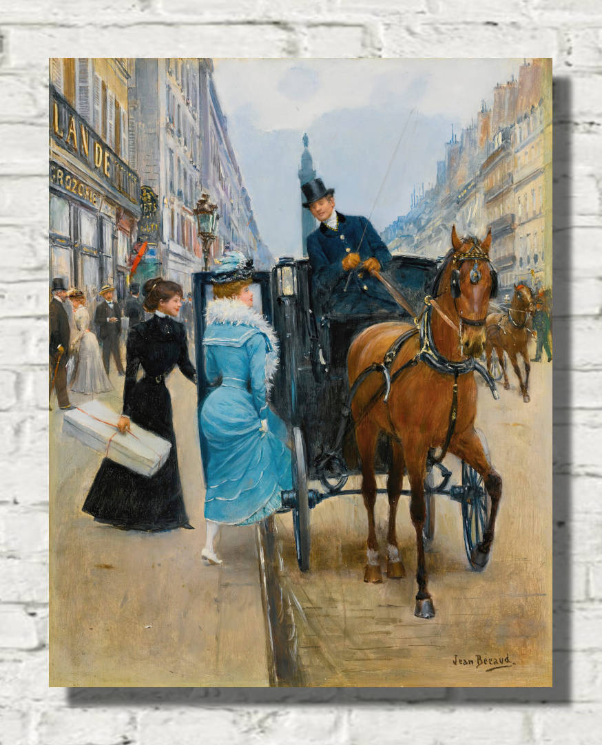 Jean Béraud, Rue de la Paix races