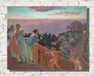 Dusk With Hydrangeas (1918) by Maurice Denis