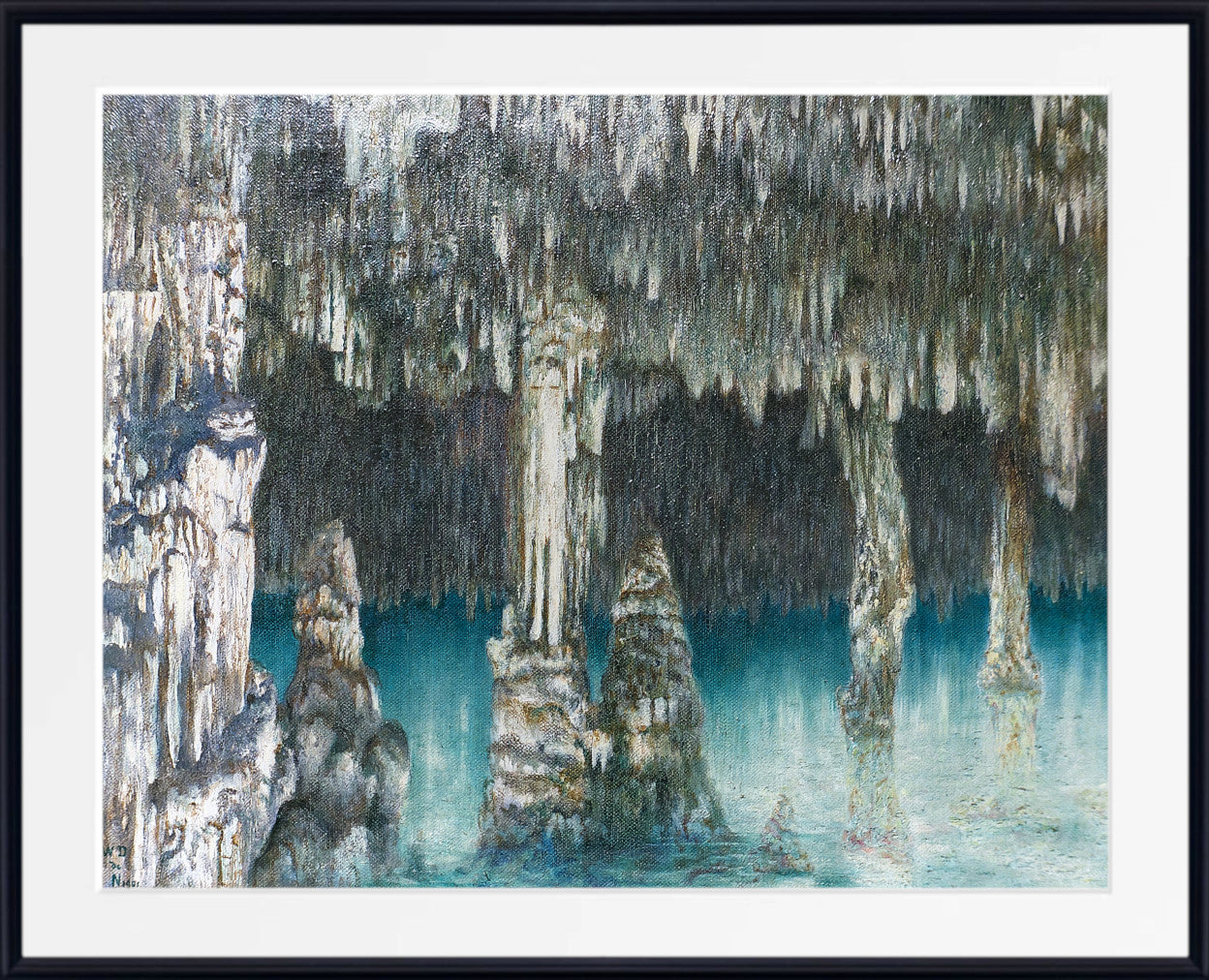 Caves of Manacor by William Degouve de Nuncques
