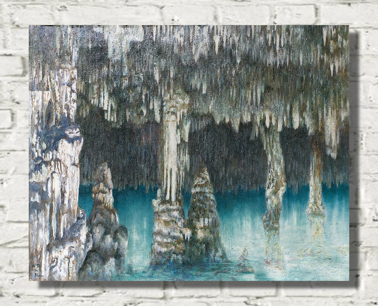 Caves of Manacor by William Degouve de Nuncques