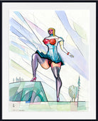 Demon, Karl Wiener Abstract Print