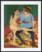 Ernst Ludwig Kirchner Expressionism Fine Art Print, Dance Training