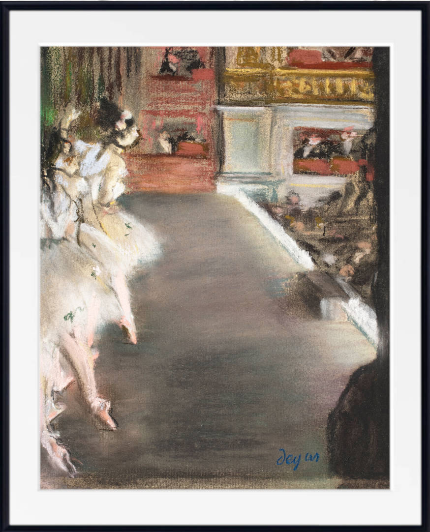Edgar Degas, Fine Art Print : Dancers at the Old Opera House
