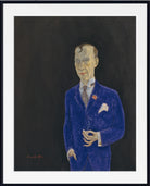 Caricature of Art Critic David Sprengel, by Nils Dardel