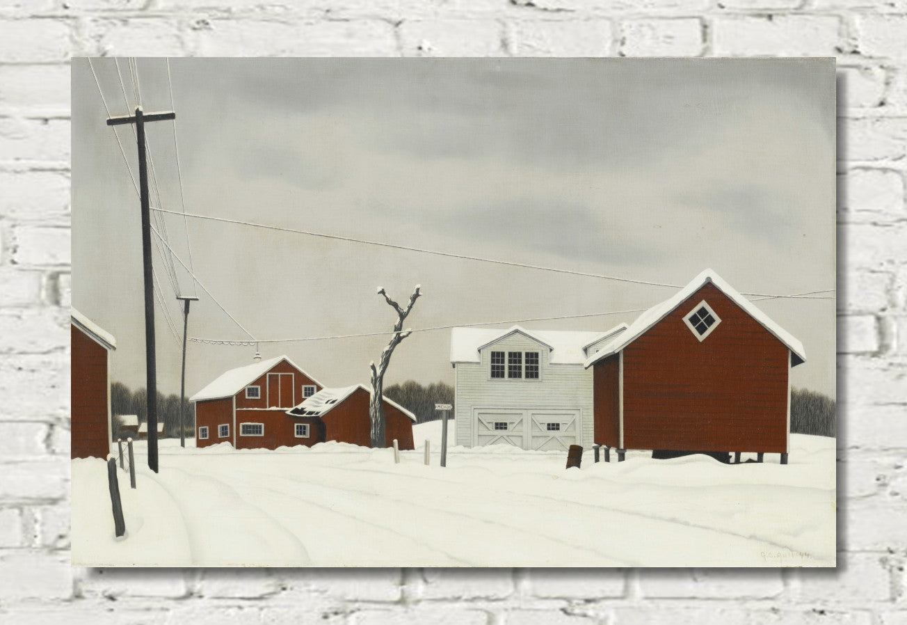 George Ault Fine Art Print, Daylight at Russells Corner