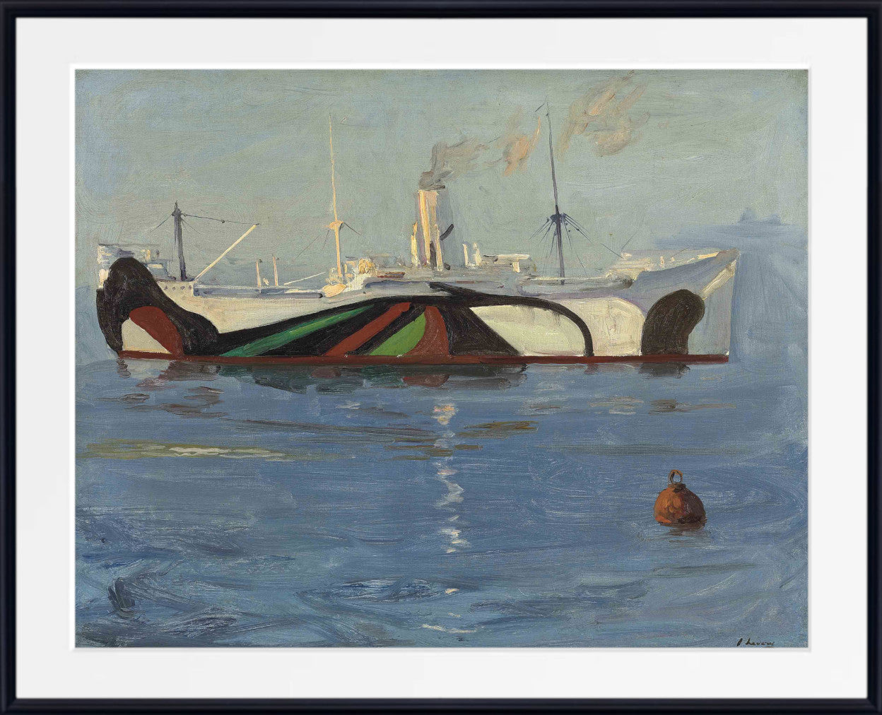 Dazzle: A Mystery Ship, John Lavery