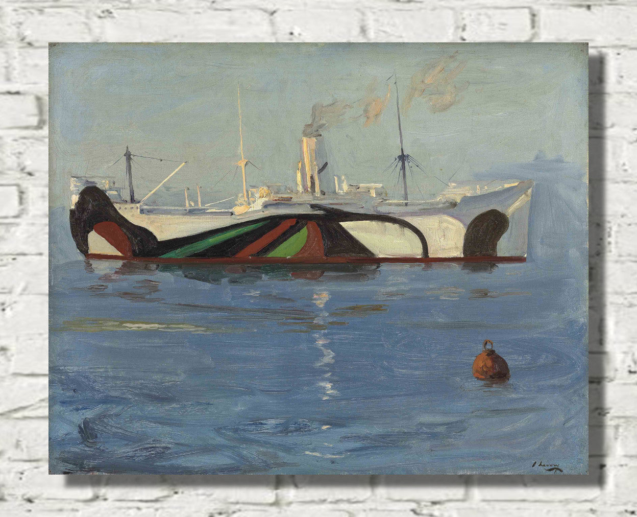 Dazzle: A Mystery Ship, John Lavery