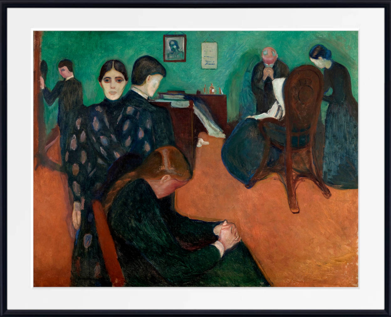 Edvard Munch Fine Art Print, Death in the Sickroom