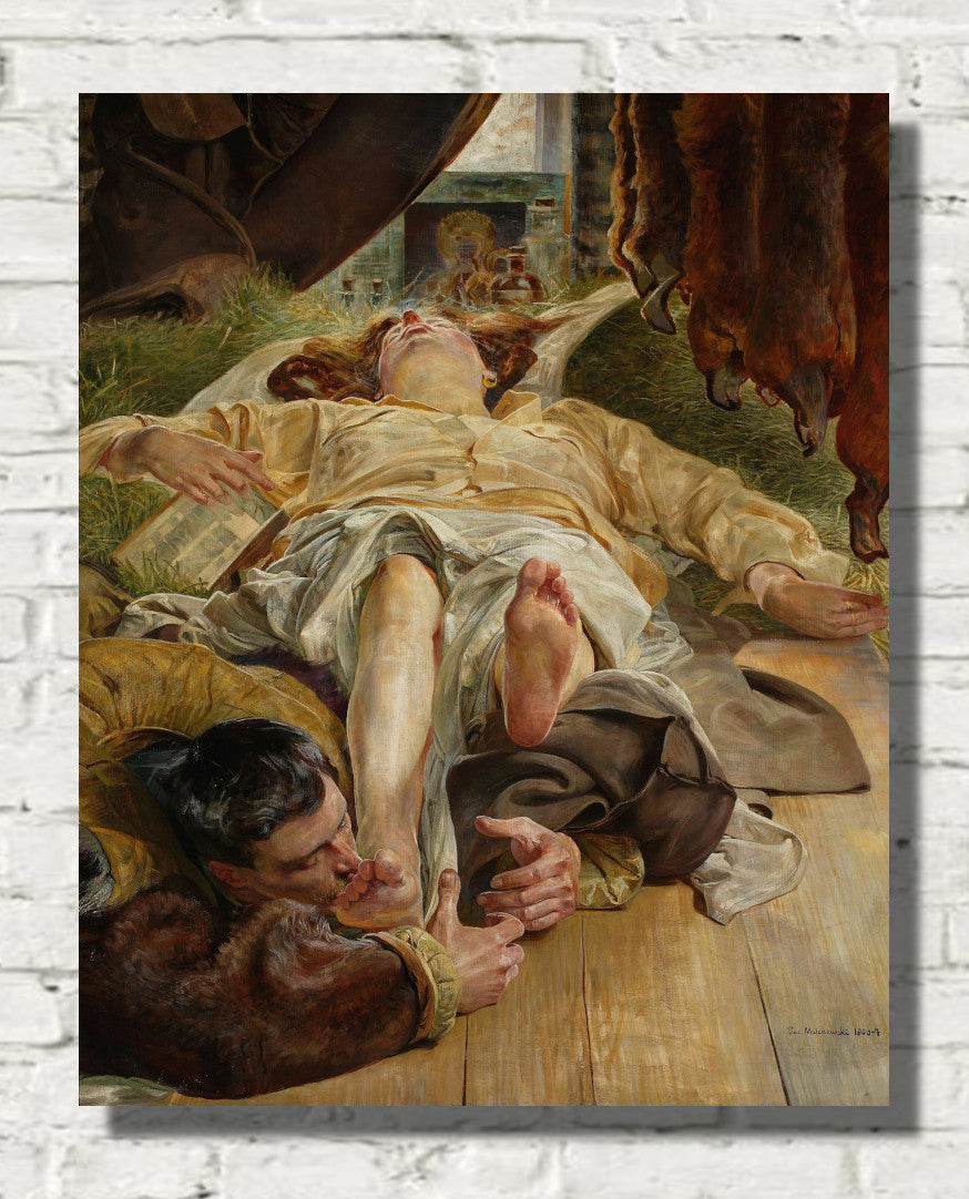 Death of Ellenai (1906-1907) by Jacek Malczewski