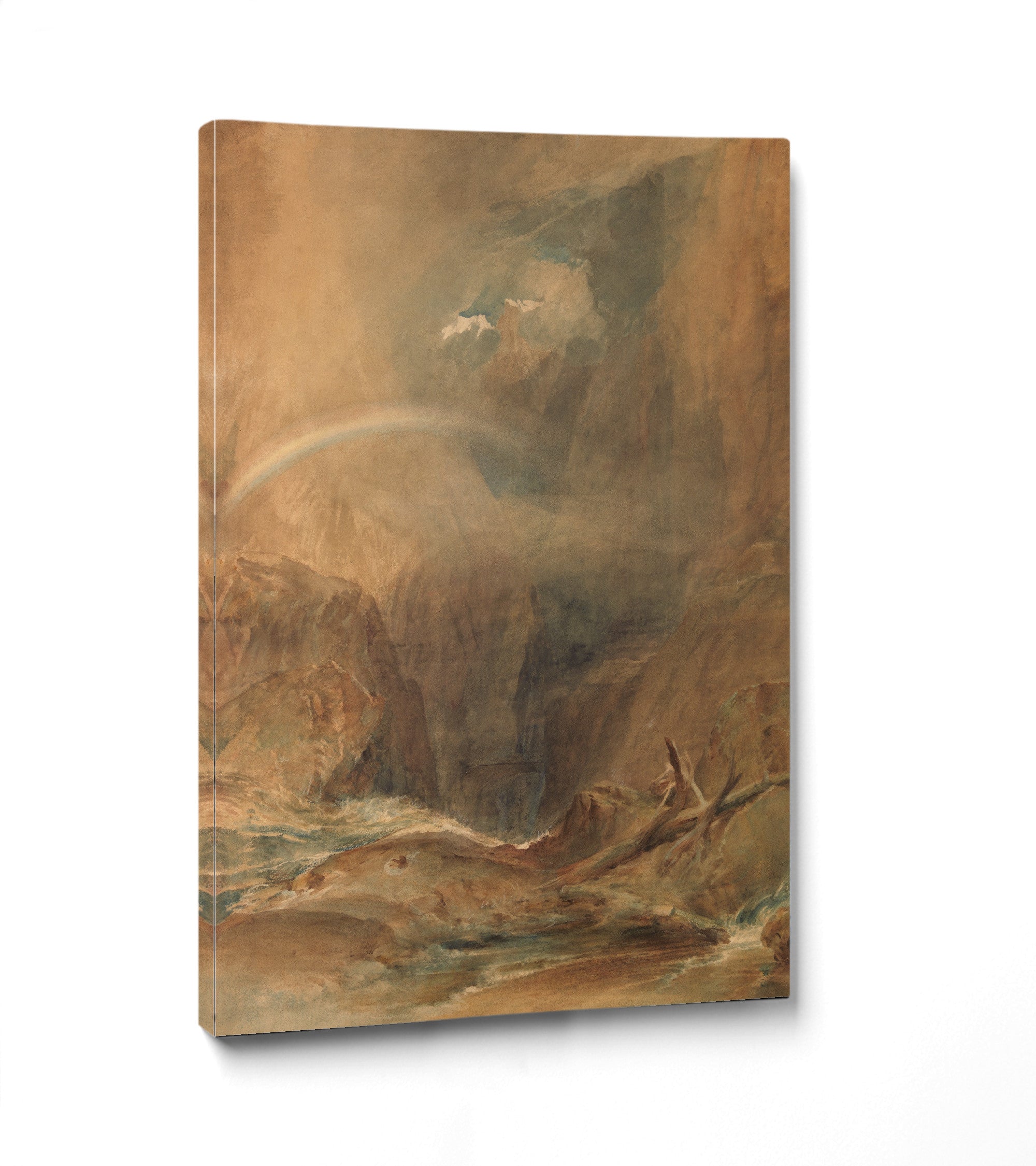 Devil’s Bridge, Saint Gotthard’s Pass (1804) by William Turner