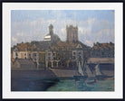Walter Sickert Print, Dieppe, the arcades and the Darse