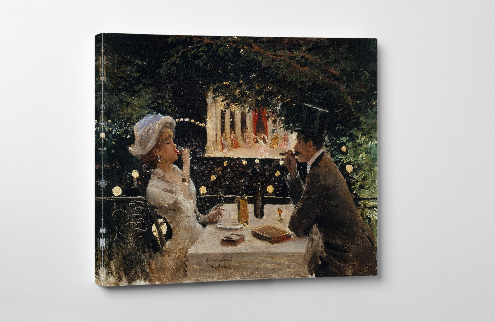 Jean Béraud, Dîner aux Ambassadeurs (1880)
