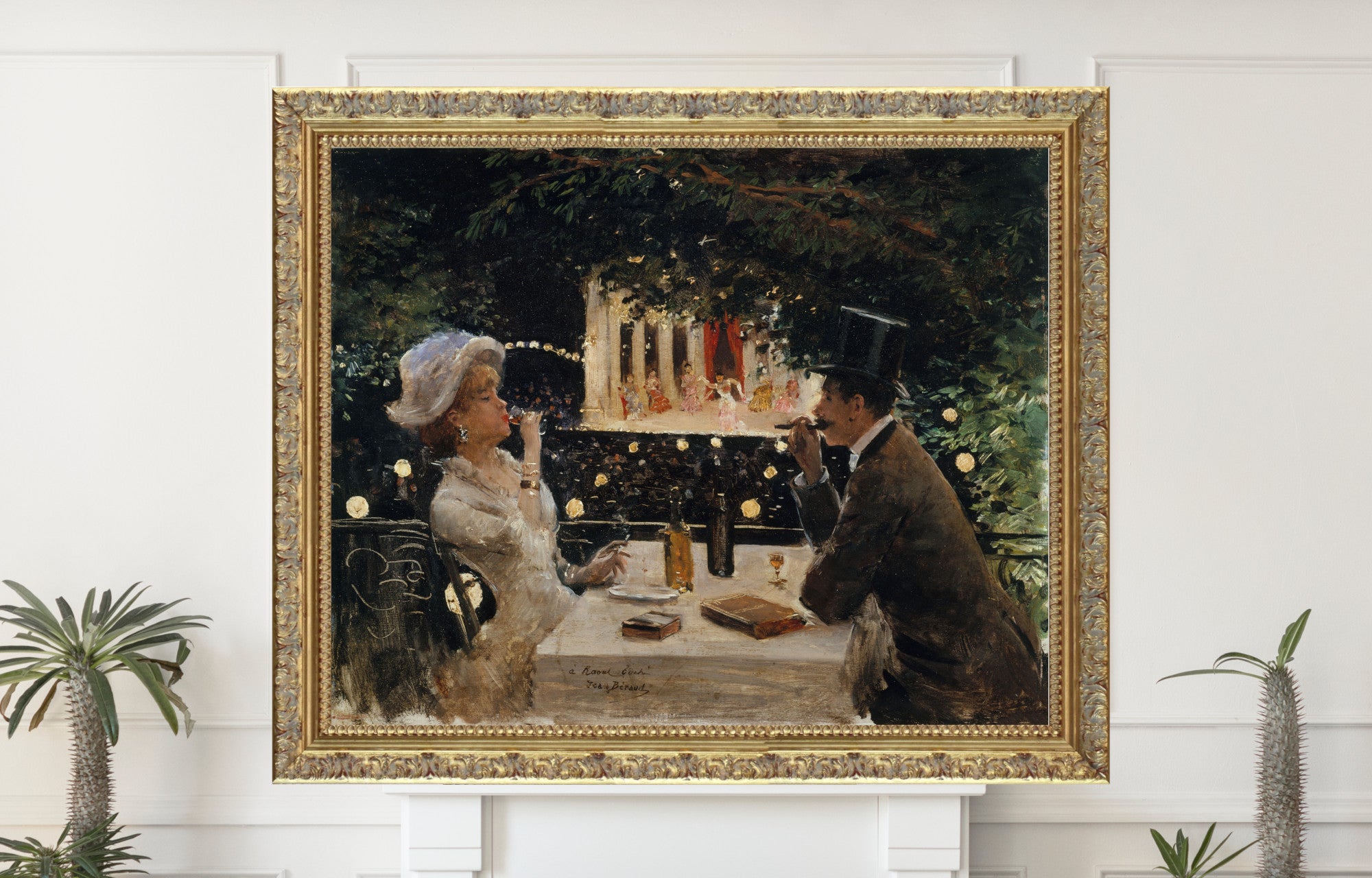 Jean Béraud, Dîner aux Ambassadeurs (1880)
