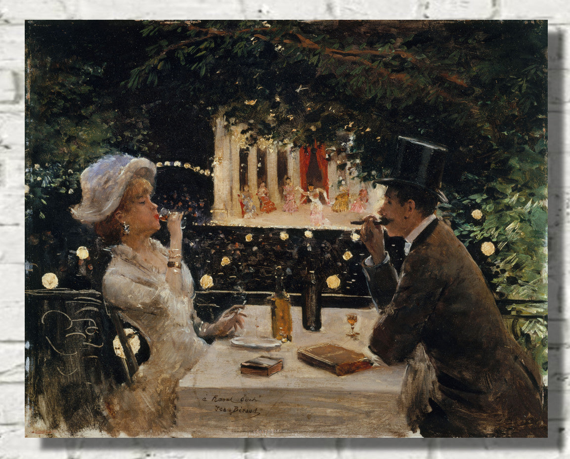 Jean Béraud, Dîner aux Ambassadeurs (1880)