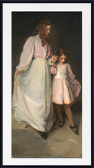 Cecelia Beaux Print, Dorothea and Francesca (1898)
