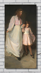 Cecelia Beaux Print, Dorothea and Francesca (1898)