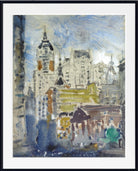 Downtown New York , Singer Building, John Marin