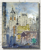 Downtown New York , Singer Building, John Marin