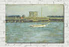 Drawbridge - Long Branch Rail Road, Theodore Robinson