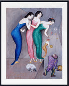 Dreams and Fantasies no.1 (The Skittle Alley) (1922), Nils Dardel