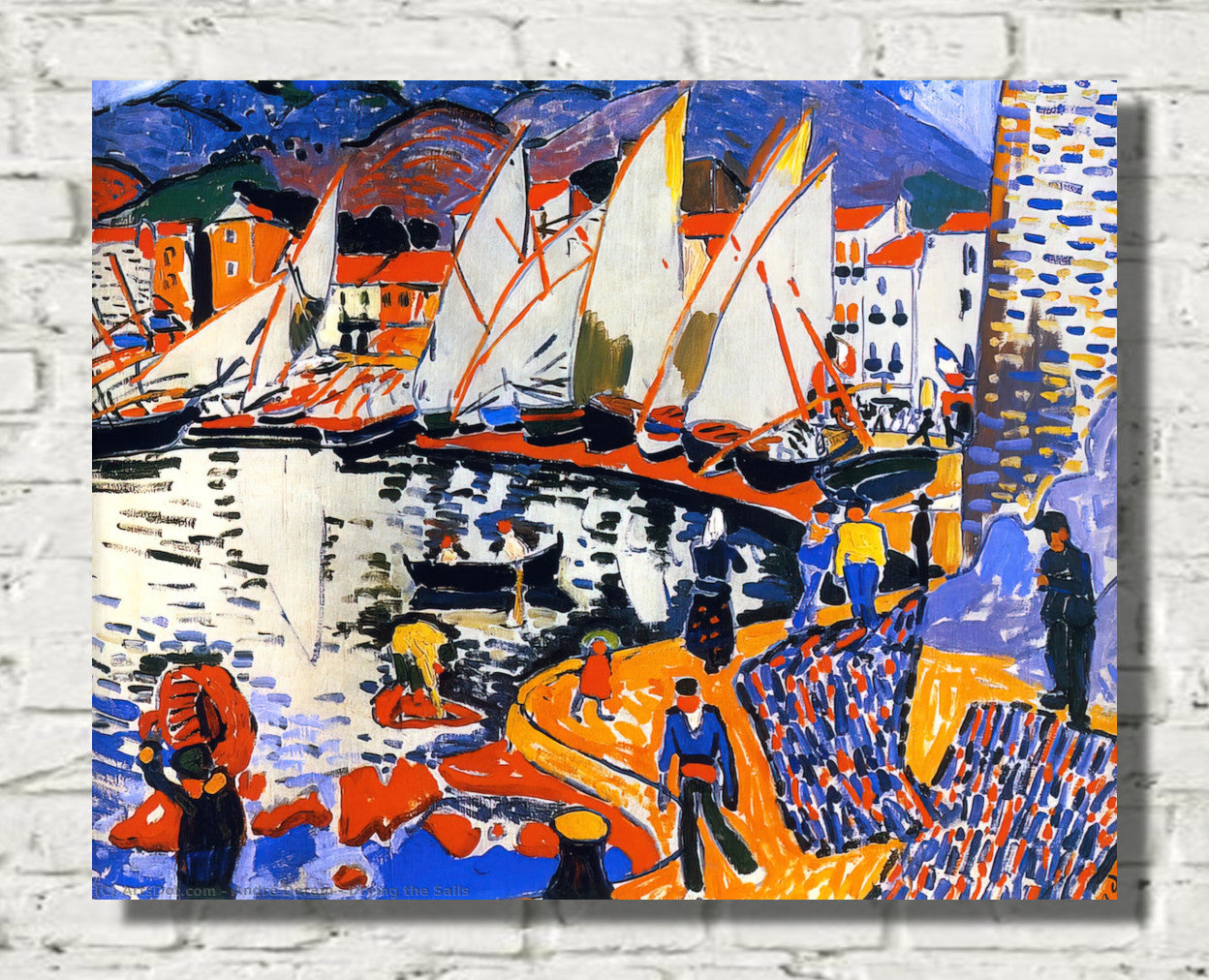 Drying the Sails, by André Derain
