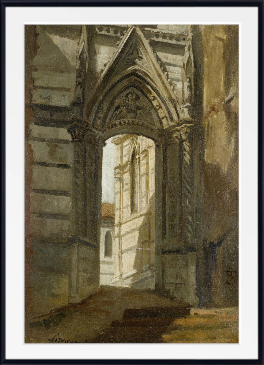 Siena Cathedral by Telemaco Signorini
